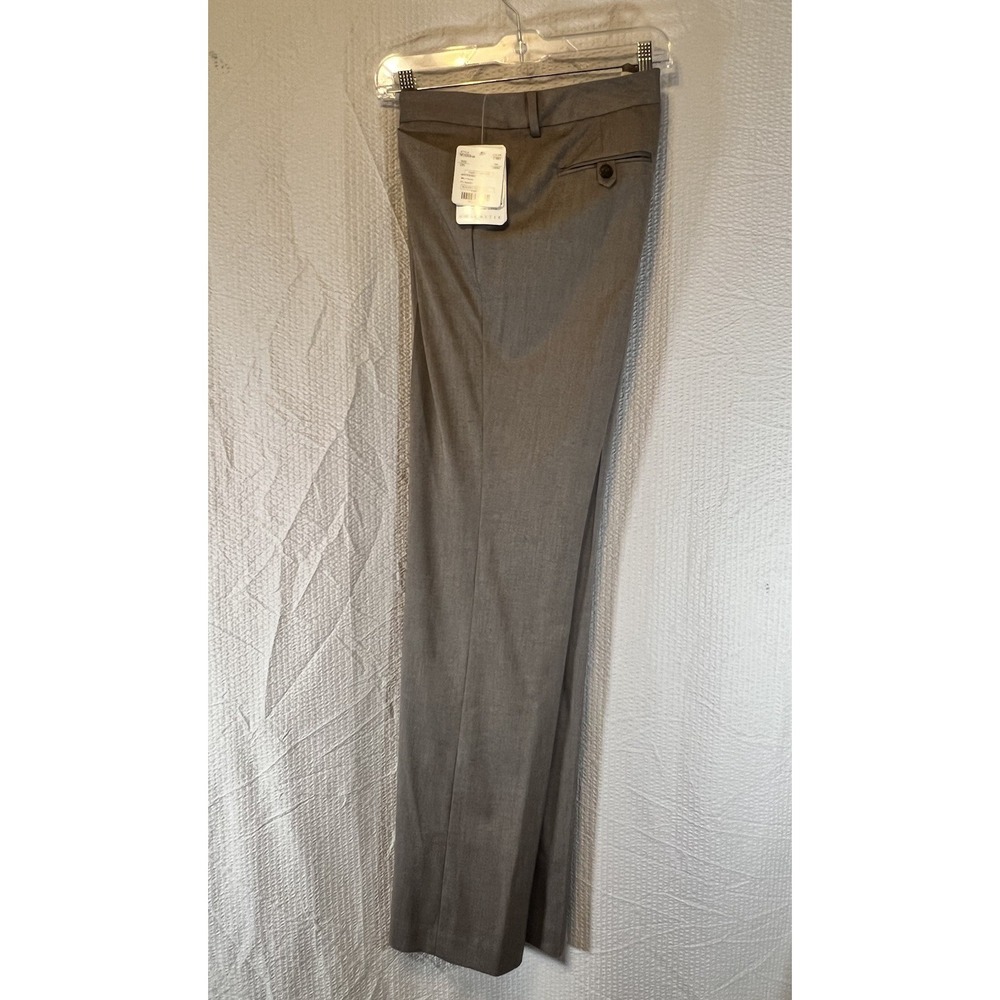 NWT DONCASTER Womens Pants Stretch Chocolate Career Wear $260 12 12S 35 Inseam